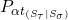 P_{\alpha t_{(S_{\tau}|S_{\sigma})}